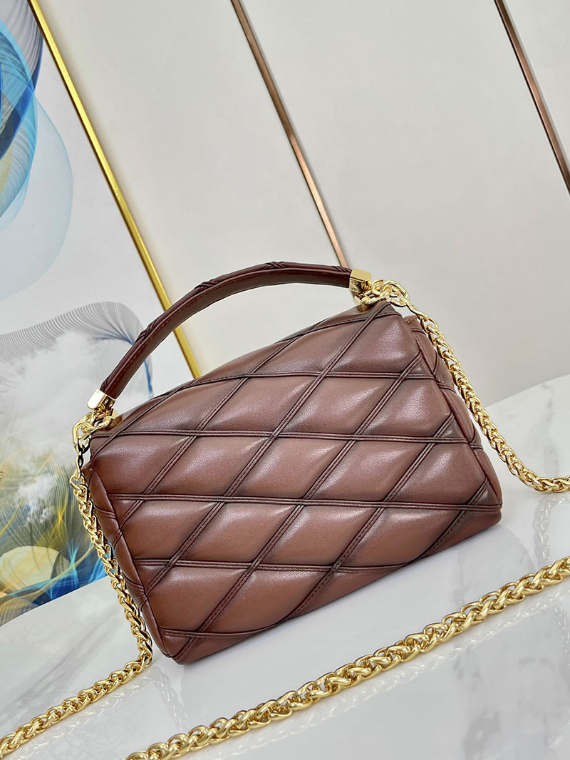 ルイヴィトン並行輸入品 LOUIS VUITTON GO-14 MM ショルダーバッグ スモークドタン ラムレザー M23601 ルイヴィトン バッグ ショルダー - 画像 (8)