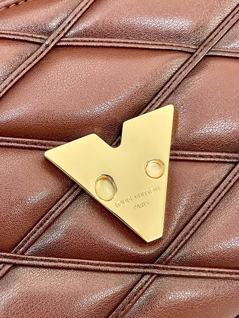 ルイヴィトン並行輸入品 LOUIS VUITTON GO-14 MM ショルダーバッグ スモークドタン ラムレザー M23601 ルイヴィトン バッグ ショルダー - 画像 (5)