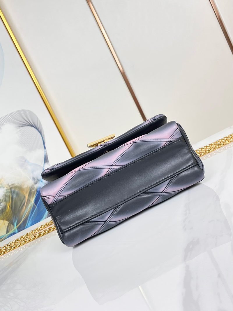 ルイヴィトン並行輸入品 LOUIS VUITTON GO-14 MM ショルダーバッグ ブラック ピンク ラムレザー M23569 ルイヴィトン バッグ 安い順 - 画像 (7)