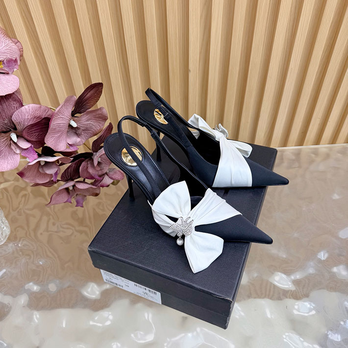 最高級サンローランスーパーコピー Saint Laurent バビロン ブルトイユ スリングバックパンプス 2628223 イブ サン ローラン パンプス 値段 - 画像 (8)