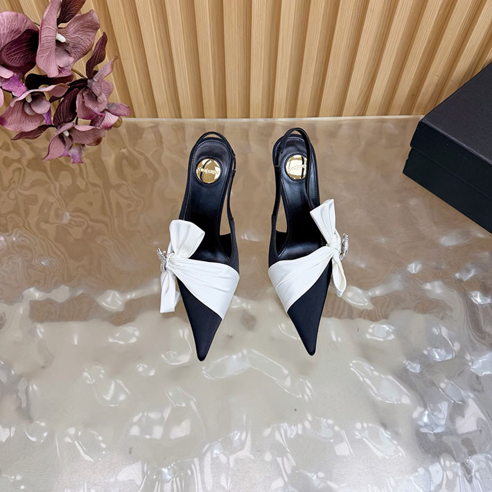 最高級サンローランスーパーコピー Saint Laurent バビロン ブルトイユ スリングバックパンプス 2628223 イブ サン ローラン パンプス 値段 - 画像 (5)