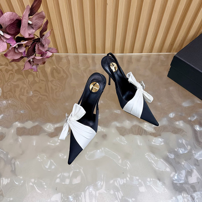 最高級サンローランスーパーコピー Saint Laurent バビロン ブルトイユ スリングバックパンプス 2628223 イブ サン ローラン パンプス 値段 - 画像 (3)