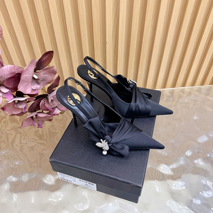 最高級サンローランスーパーコピー Saint Laurent バビロン ブルトイユ スリングバックパンプス 2628224 サン ローラン 靴 レディース - 画像 (8)