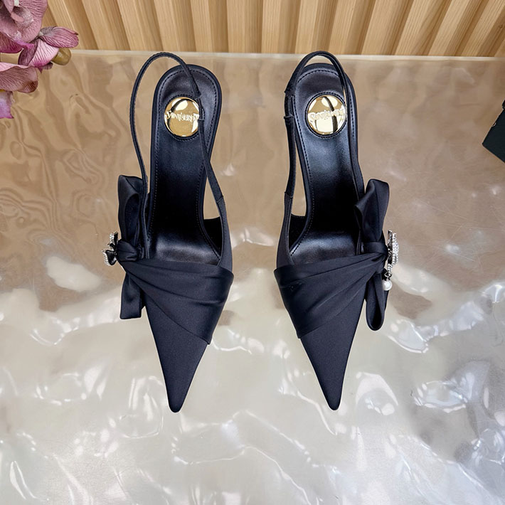 最高級サンローランスーパーコピー Saint Laurent バビロン ブルトイユ スリングバックパンプス 2628224 サン ローラン 靴 レディース - 画像 (4)
