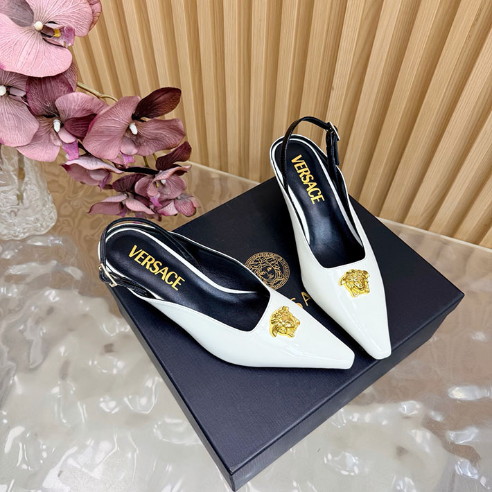最高級ヴェルサーチェスーパーコピー VERSACE ラ メドゥーサ レザーパンプス 50 mm 2628241 パンプスブランド 20代 - 画像 (6)