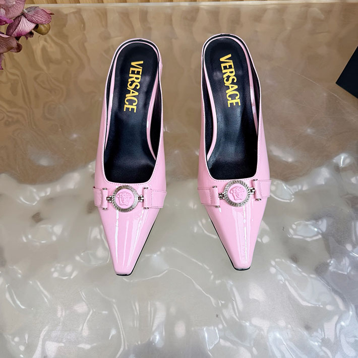 最高級ヴェルサーチェスーパーコピー VERSACE ジャンニリボン 50mm スリングバック パンプス 2628246 レディース パンプス 人気ブランド - 画像 (5)