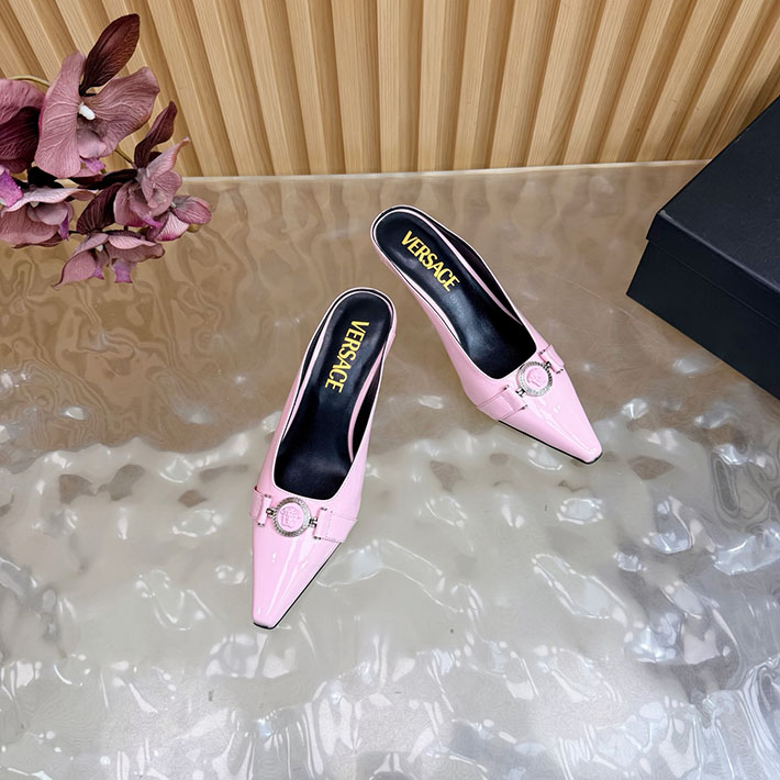 最高級ヴェルサーチェスーパーコピー VERSACE ジャンニリボン 50mm スリングバック パンプス 2628246 レディース パンプス 人気ブランド - 画像 (4)
