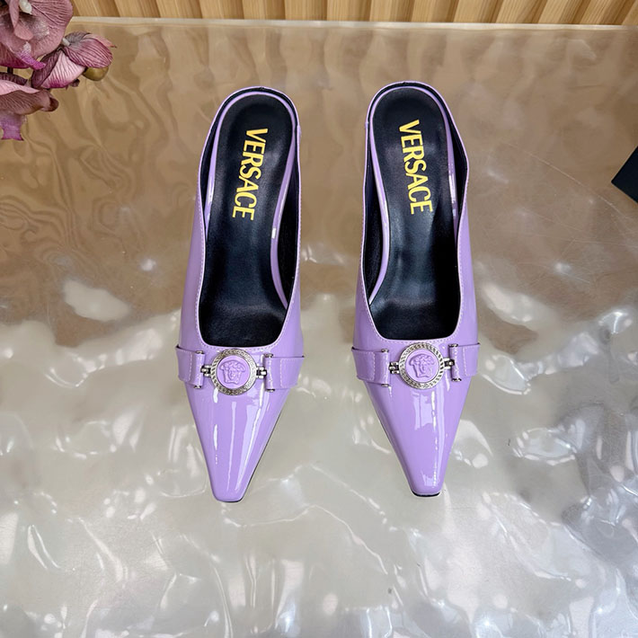 最高級ヴェルサーチェスーパーコピー VERSACE ジャンニリボン 50mm スリングバック パンプス 2628247 パンプス 可愛い 安い - 画像 (4)