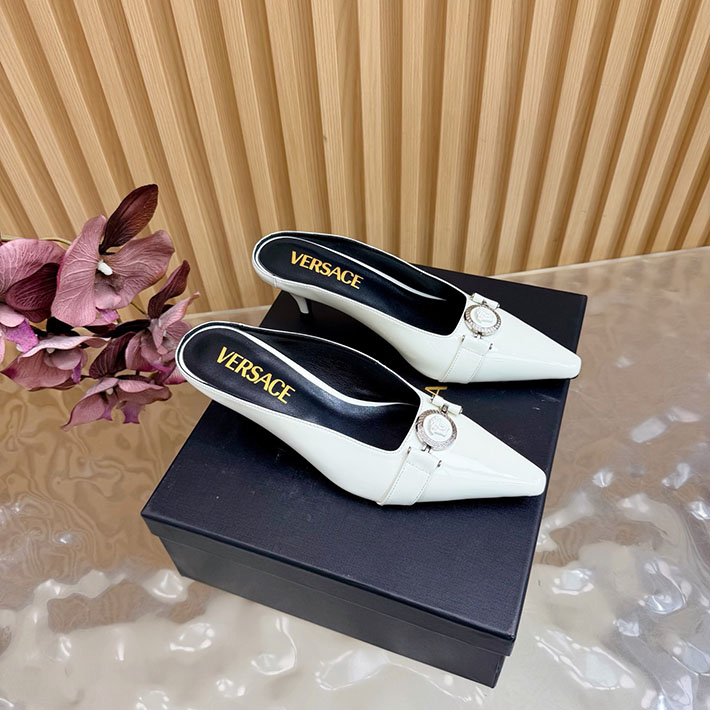 最高級ヴェルサーチェスーパーコピー VERSACE ジャンニリボン 50mm スリングバック パンプス 2628248 パンプス 仕事 用 ブランド - 画像 (8)