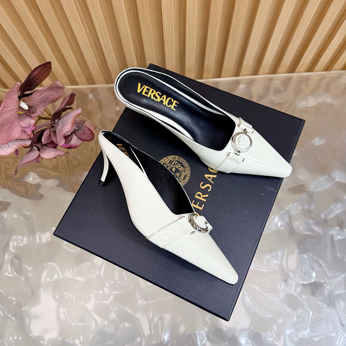 最高級ヴェルサーチェスーパーコピー VERSACE ジャンニリボン 50mm スリングバック パンプス 2628248 パンプス 仕事 用 ブランド - 画像 (7)