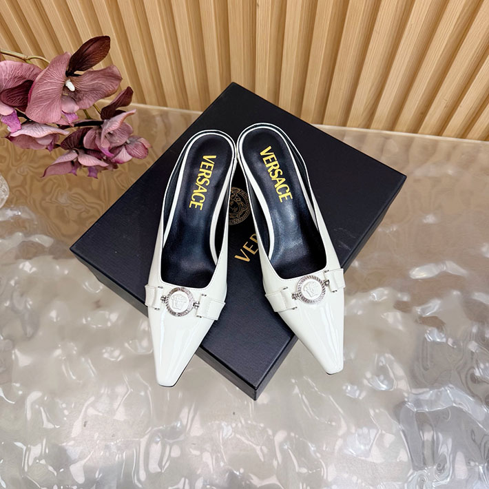 最高級ヴェルサーチェスーパーコピー VERSACE ジャンニリボン 50mm スリングバック パンプス 2628248 パンプス 仕事 用 ブランド - 画像 (6)