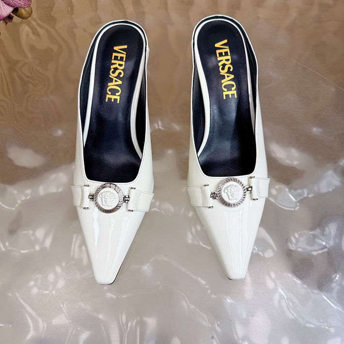 最高級ヴェルサーチェスーパーコピー VERSACE ジャンニリボン 50mm スリングバック パンプス 2628248 パンプス 仕事 用 ブランド - 画像 (4)
