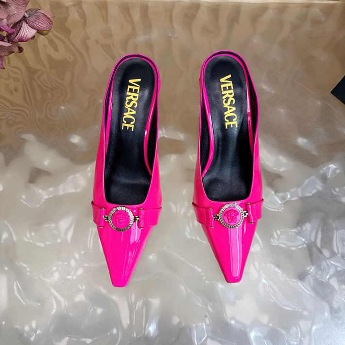 最高級ヴェルサーチェスーパーコピー VERSACE ジャンニリボン 50mm スリングバック パンプス 2628249 歩きやすいパンプス 仕事 - 画像 (3)