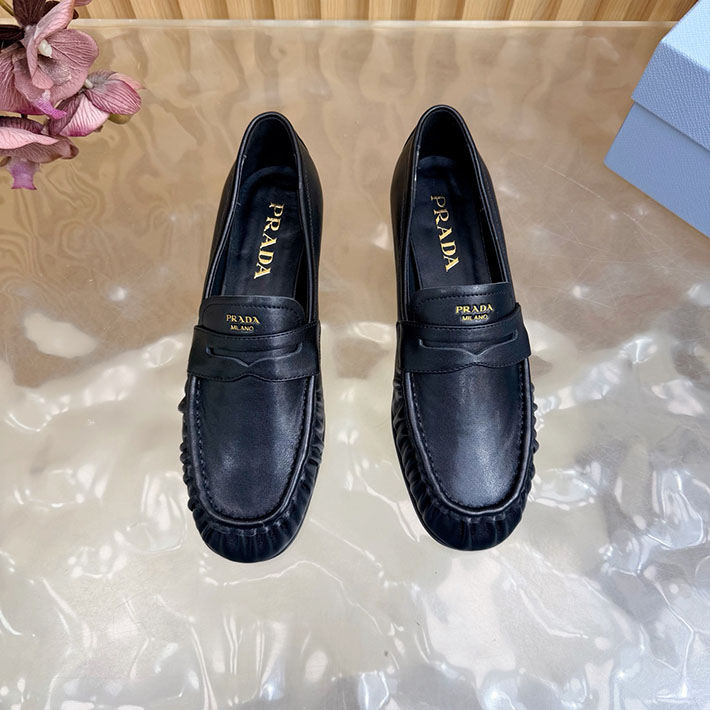 プラダ 靴 シューズ レディース 海外通販 PRADA レザー ローファー 本革 2628250 プラダ ローファー レディース - 画像 (7)