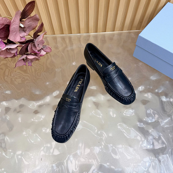プラダ 靴 シューズ レディース 海外通販 PRADA レザー ローファー 本革 2628250 プラダ ローファー レディース - 画像 (4)