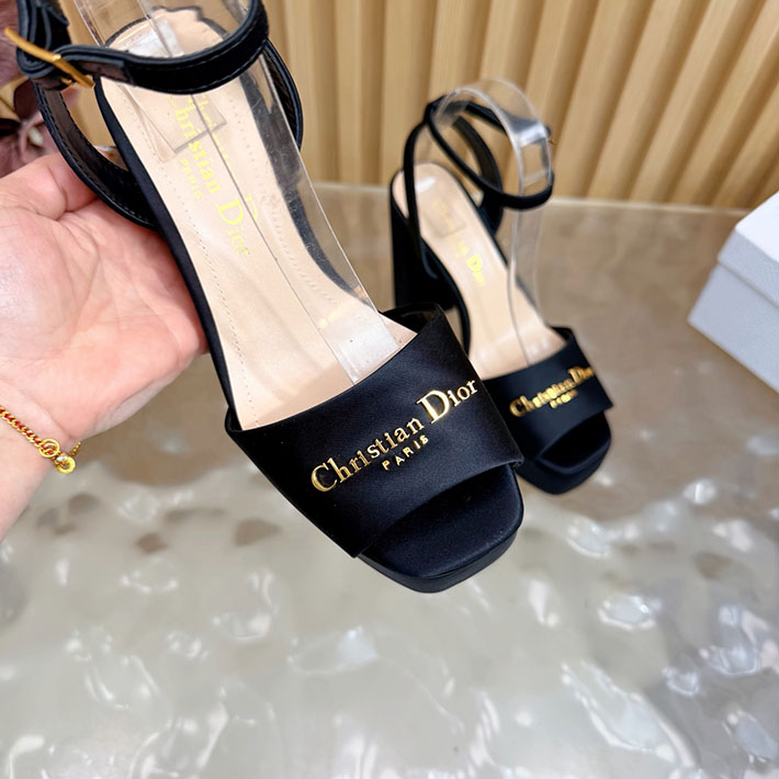 最高級ディオールスーパーコピー Dior 120mm D-Lane プラットフォームサンダル 2628253 ディオール ヒール サンダル - 画像 (9)