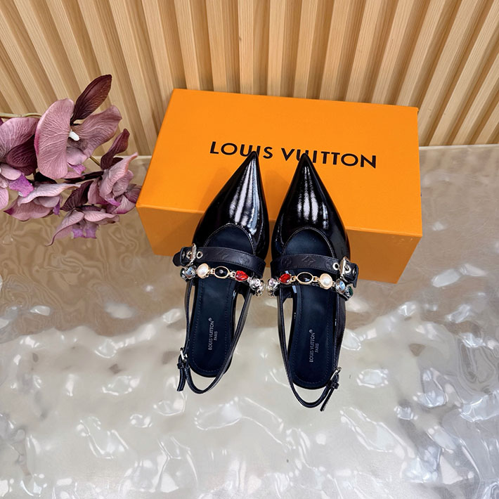 ルイヴィトン アウトレット店舗 靴 レディース Louis Vuitton LV バイブ バレリーナ 2628262 ルイヴィトン パンプス - 画像 (12)