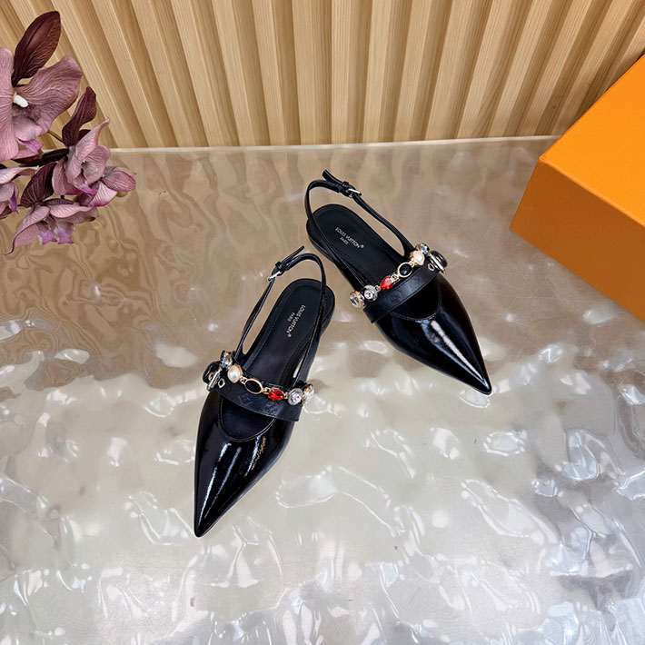 ルイヴィトン アウトレット店舗 靴 レディース Louis Vuitton LV バイブ バレリーナ 2628262 ルイヴィトン パンプス - 画像 (9)