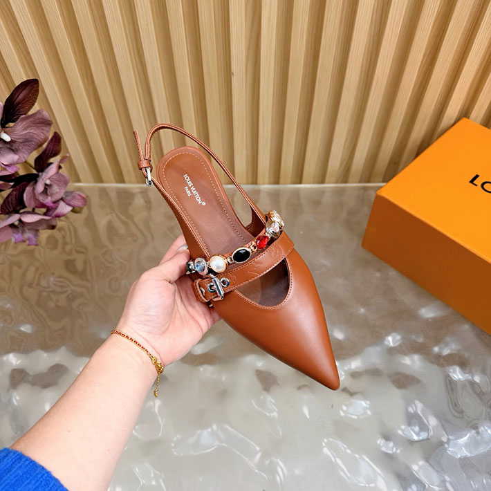 ルイヴィトン アウトレット店舗 靴 レディース Louis Vuitton LV バイブ バレリーナ 2628271 ヴィトン ミュール レディース - 画像 (4)