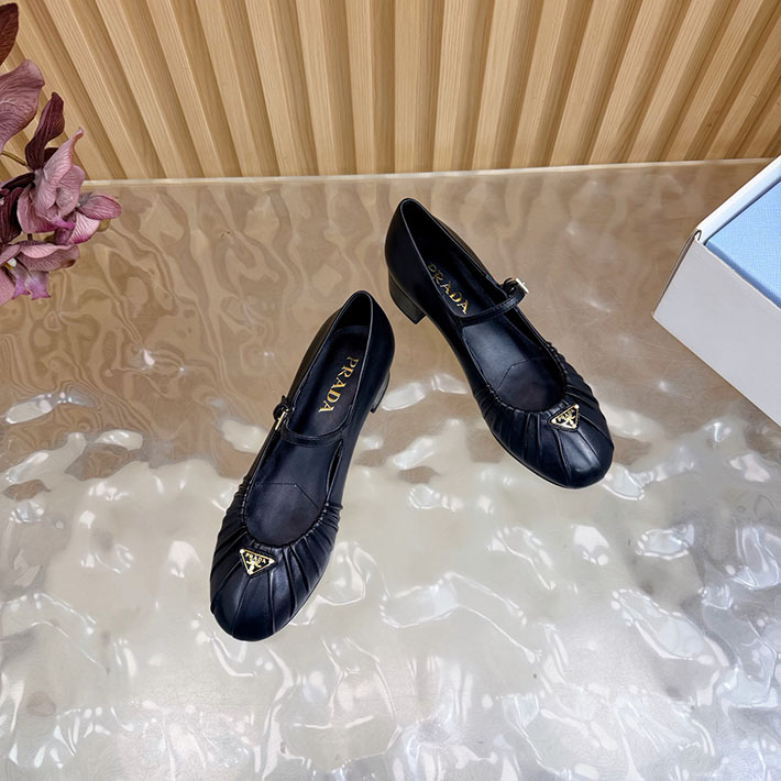 プラダ 靴 シューズ レディース 海外通販 PRADA ロゴ メリージェーン パンプス エレガント 2628274 プラダ パンプス アウトレット - 画像 (9)