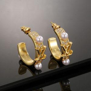 ルイヴィトン ピアス パール