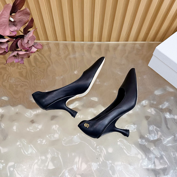 最高級ディオールスーパーコピー Dior パンプス 靴 レザー パテントレザー レディース 2628302 夏パンプス おかしい - 画像 (8)