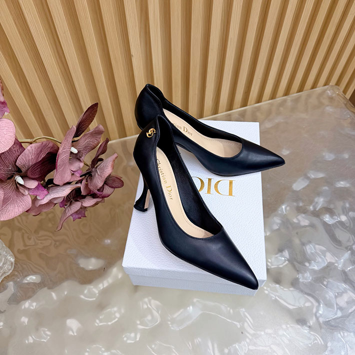 最高級ディオールスーパーコピー Dior パンプス 靴 レザー パテントレザー レディース 2628302 夏パンプス おかしい - 画像 (6)