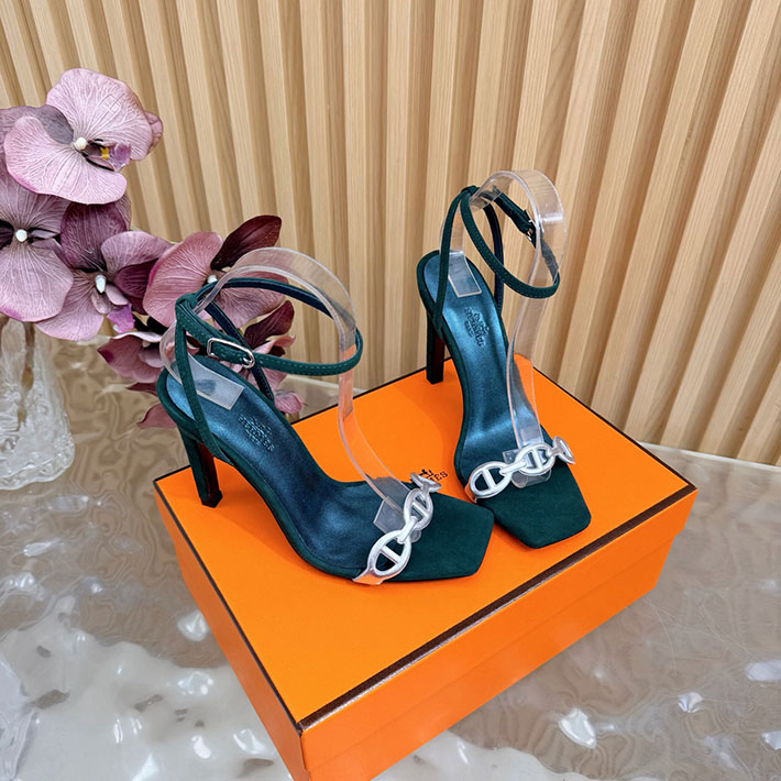 最高級エルメススーパーコピー HERMES ライトサンダル Luz 105mm シェーヌダンクル サンダル 2628338 エルメス 靴 おすすめ - 画像 (7)