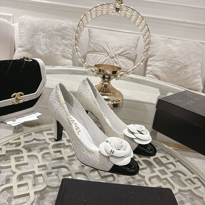 最高級シャネルスーパーコピー CHANEL 85mm パンプス ヒール カメリア ココマーク ヒール 2628339 シャネル パンプス バレリーナ - 画像 (9)