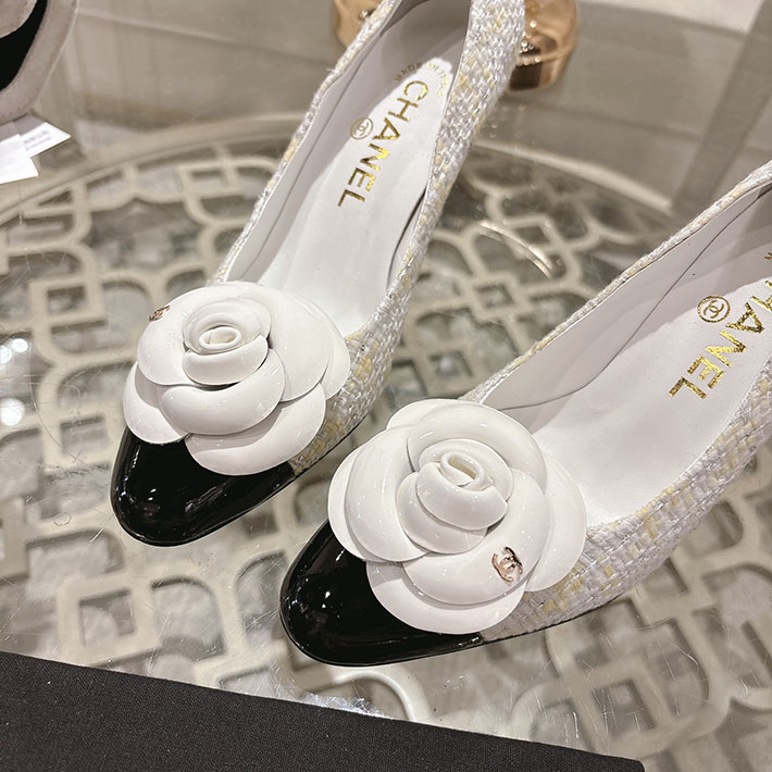 最高級シャネルスーパーコピー CHANEL 85mm パンプス ヒール カメリア ココマーク ヒール 2628339 シャネル パンプス バレリーナ - 画像 (6)