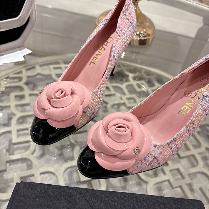 最高級シャネルスーパーコピー CHANEL 85mm パンプス ヒール カメリア ココマーク ヒール 2628340 シャネル パンプス フラット - 画像 (7)