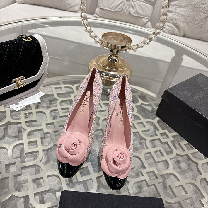 最高級シャネルスーパーコピー CHANEL 85mm パンプス ヒール カメリア ココマーク ヒール 2628340 シャネル パンプス フラット - 画像 (4)