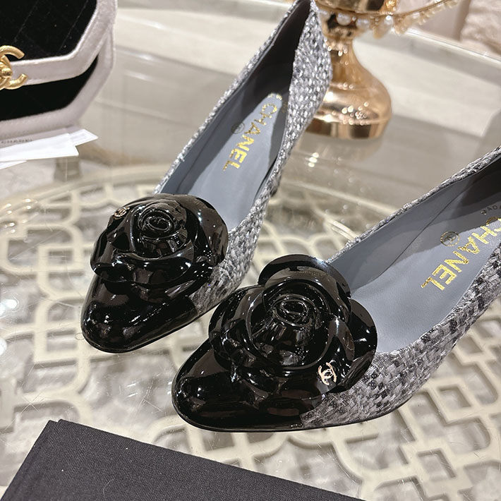 最高級シャネルスーパーコピー CHANEL 85mm パンプス ヒール カメリア ココマーク ヒール 2628341 シャネル パンプス バイカラー - 画像 (7)