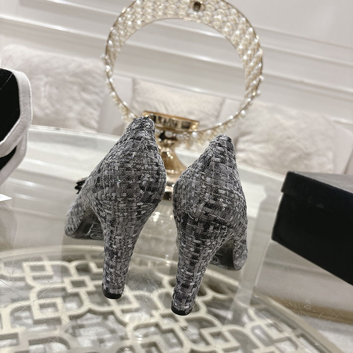 最高級シャネルスーパーコピー CHANEL 85mm パンプス ヒール カメリア ココマーク ヒール 2628341 シャネル パンプス バイカラー - 画像 (6)