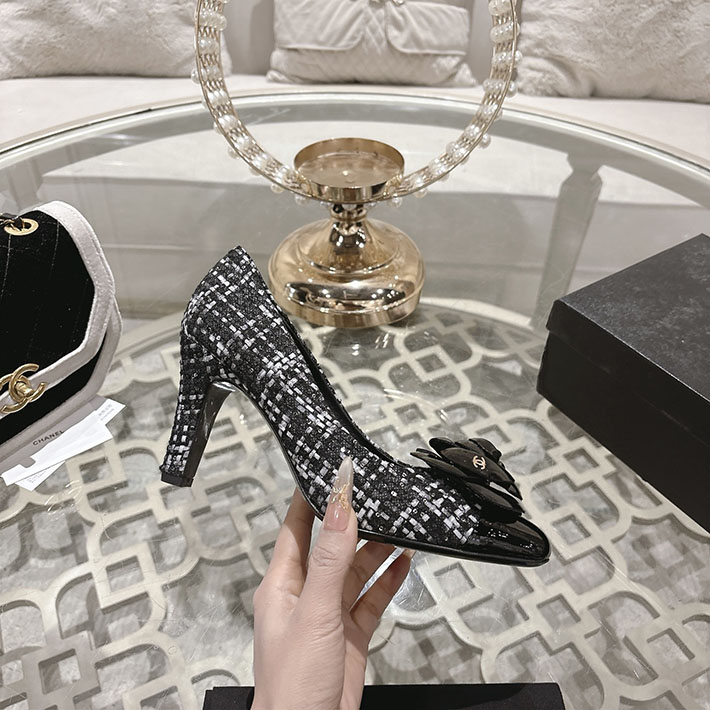 最高級シャネルスーパーコピー CHANEL 85mm パンプス ヒール カメリア ココマーク ヒール 2628342 シャネル パンプス 定番 - 画像 (8)