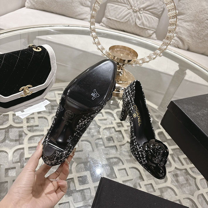 最高級シャネルスーパーコピー CHANEL 85mm パンプス ヒール カメリア ココマーク ヒール 2628342 シャネル パンプス 定番 - 画像 (5)