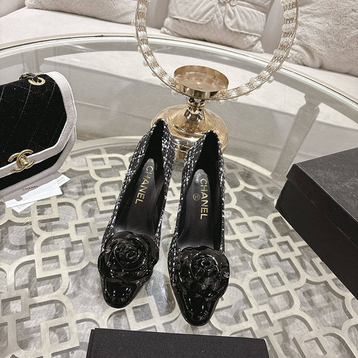 最高級シャネルスーパーコピー CHANEL 85mm パンプス ヒール カメリア ココマーク ヒール 2628342 シャネル パンプス 定番 - 画像 (4)