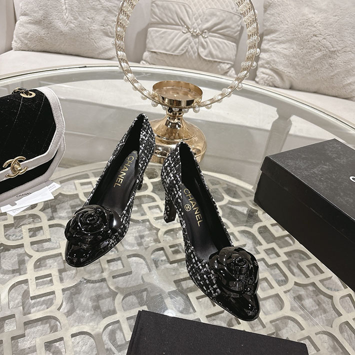 最高級シャネルスーパーコピー CHANEL 85mm パンプス ヒール カメリア ココマーク ヒール 2628342 シャネル パンプス 定番 - 画像 (3)