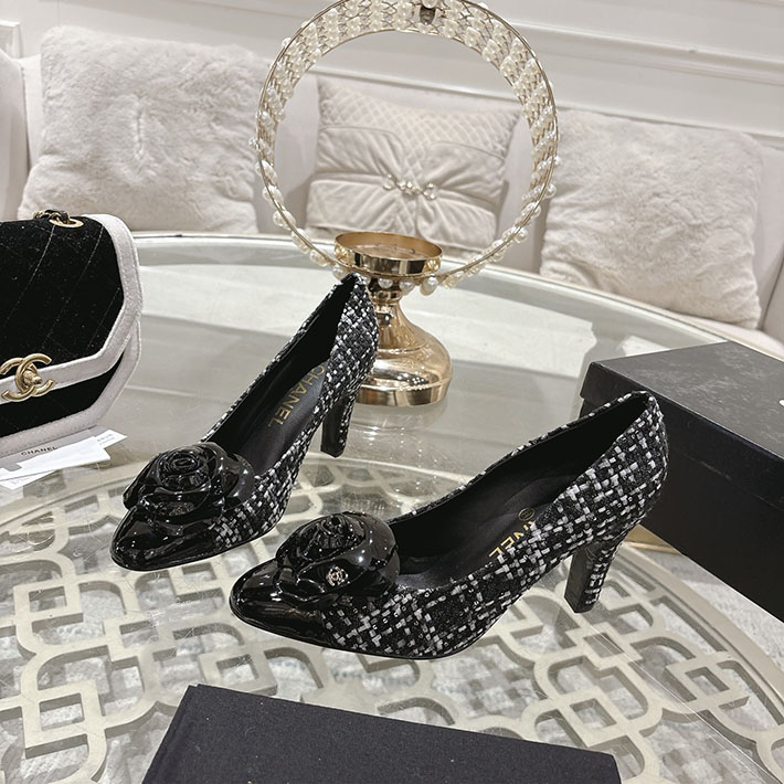 最高級シャネルスーパーコピー CHANEL 85mm パンプス ヒール カメリア ココマーク ヒール 2628342 シャネル パンプス 定番 - 画像 (2)