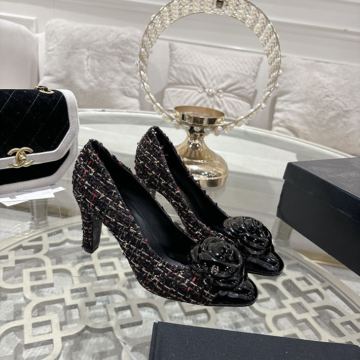 最高級シャネルスーパーコピー CHANEL 85mm パンプス ヒール カメリア ココマーク ヒール 2628343 シャネル パンプス 値段 - 画像 (9)