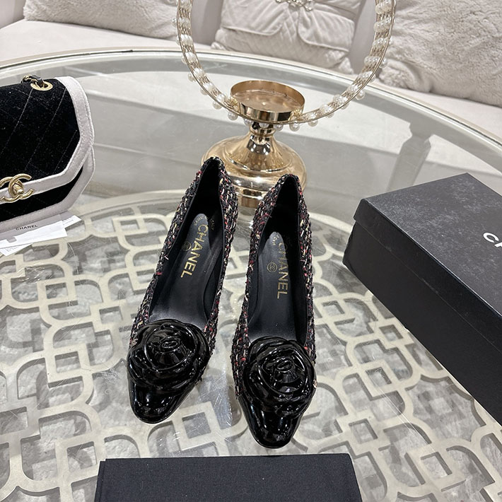 最高級シャネルスーパーコピー CHANEL 85mm パンプス ヒール カメリア ココマーク ヒール 2628343 シャネル パンプス 値段 - 画像 (4)