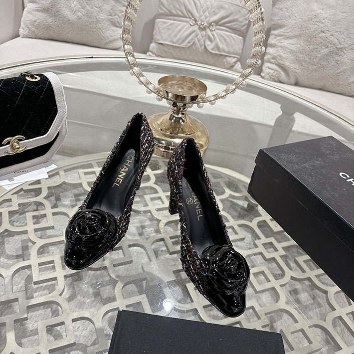 最高級シャネルスーパーコピー CHANEL 85mm パンプス ヒール カメリア ココマーク ヒール 2628343 シャネル パンプス 値段 - 画像 (3)