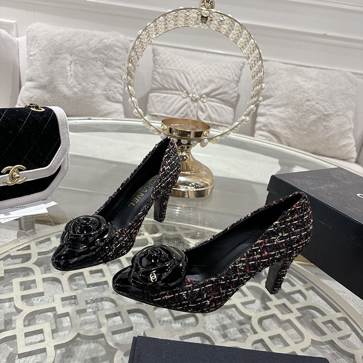 最高級シャネルスーパーコピー CHANEL 85mm パンプス ヒール カメリア ココマーク ヒール 2628343 シャネル パンプス 値段 - 画像 (2)