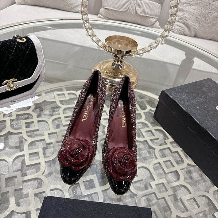 最高級シャネルスーパーコピー CHANEL 85mm パンプス ヒール カメリア ココマーク ヒール 2628344 シャネル 靴 レディース 人気 - 画像 (4)
