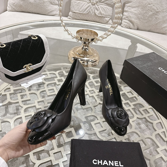 最高級シャネルスーパーコピー CHANEL 85mm 26ss パンプス ヒール 2026春夏新作 2628347 シャネル パンプス 黒 - 画像 (9)