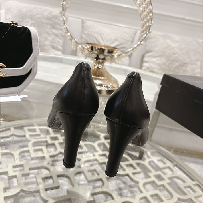 最高級シャネルスーパーコピー CHANEL 85mm 26ss パンプス ヒール 2026春夏新作 2628347 シャネル パンプス 黒 - 画像 (6)