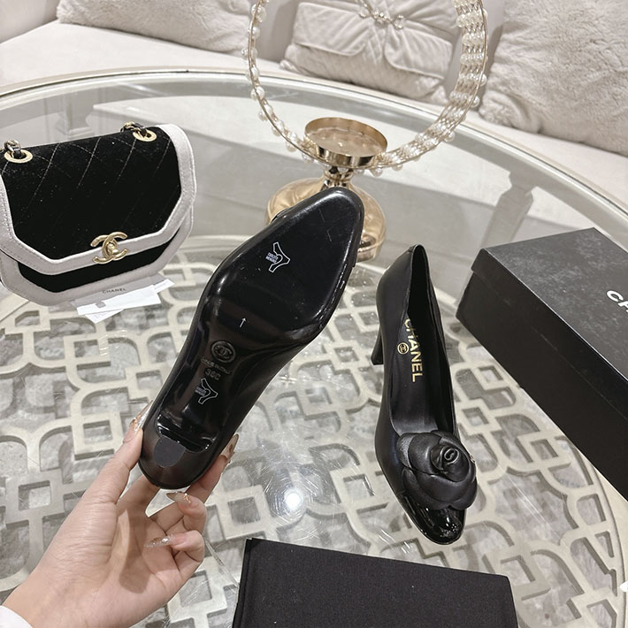 最高級シャネルスーパーコピー CHANEL 85mm 26ss パンプス ヒール 2026春夏新作 2628347 シャネル パンプス 黒 - 画像 (5)