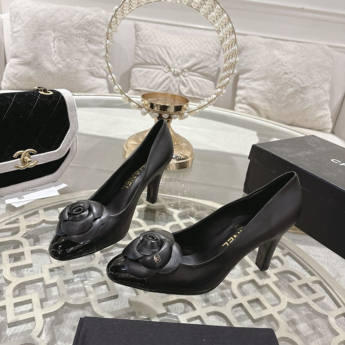 最高級シャネルスーパーコピー CHANEL 85mm 26ss パンプス ヒール 2026春夏新作 2628347 シャネル パンプス 黒 - 画像 (2)