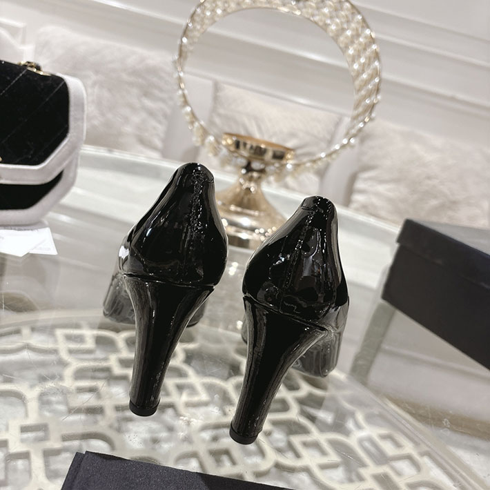 最高級シャネルスーパーコピー CHANEL 85mm 26ss パンプス ヒール 2026春夏新作 2628352 シャネル パンプス バイカラー - 画像 (7)