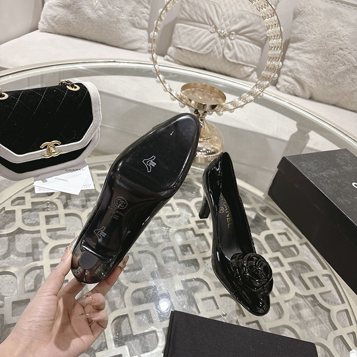 最高級シャネルスーパーコピー CHANEL 85mm 26ss パンプス ヒール 2026春夏新作 2628352 シャネル パンプス バイカラー - 画像 (6)